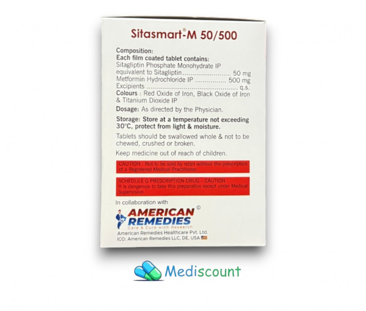 Order Sitasmart M 50/500 tablets - Fast & secure delivery