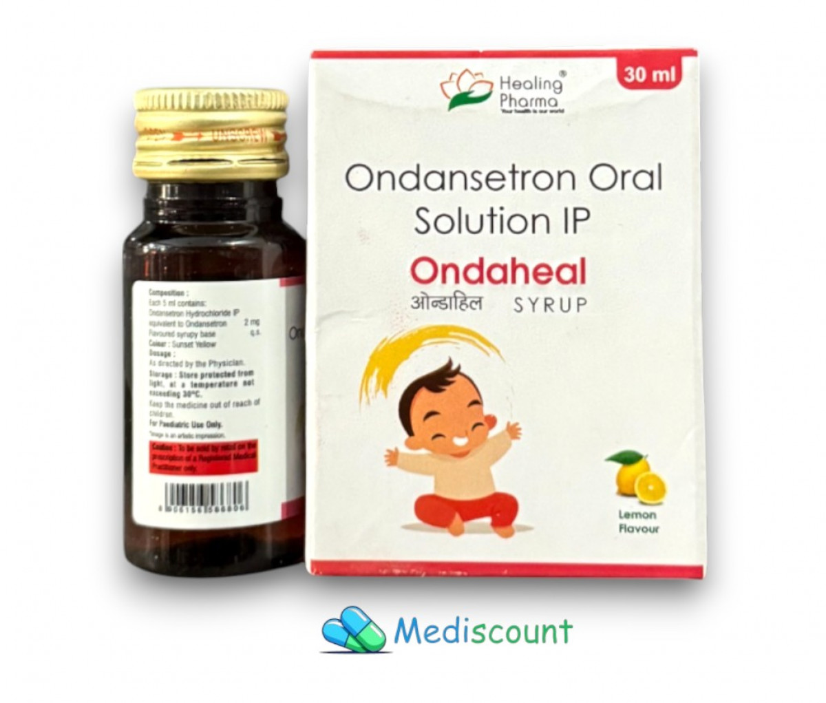 Buy  Ondaheal Syrup online -    gentle yet effective antiemetic for children and adults