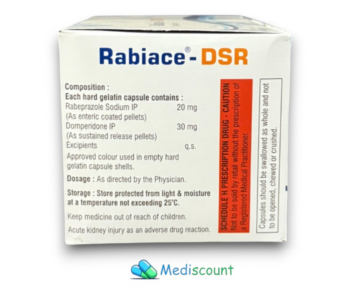 Order Rabiace DSR Capsules online - Fast & Secure Delivery