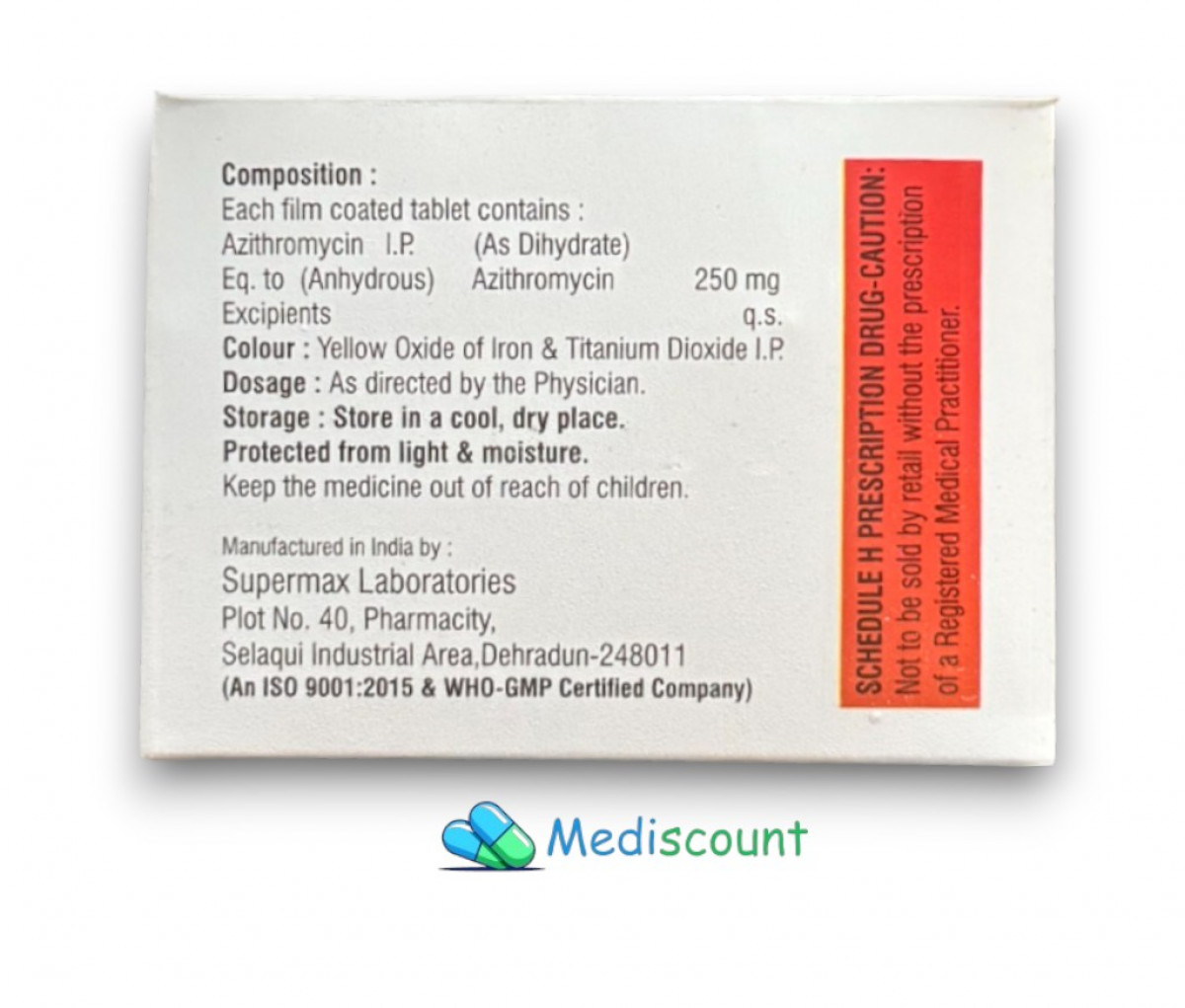 Order  Azisan-250 tablet- Fast & secure delivery