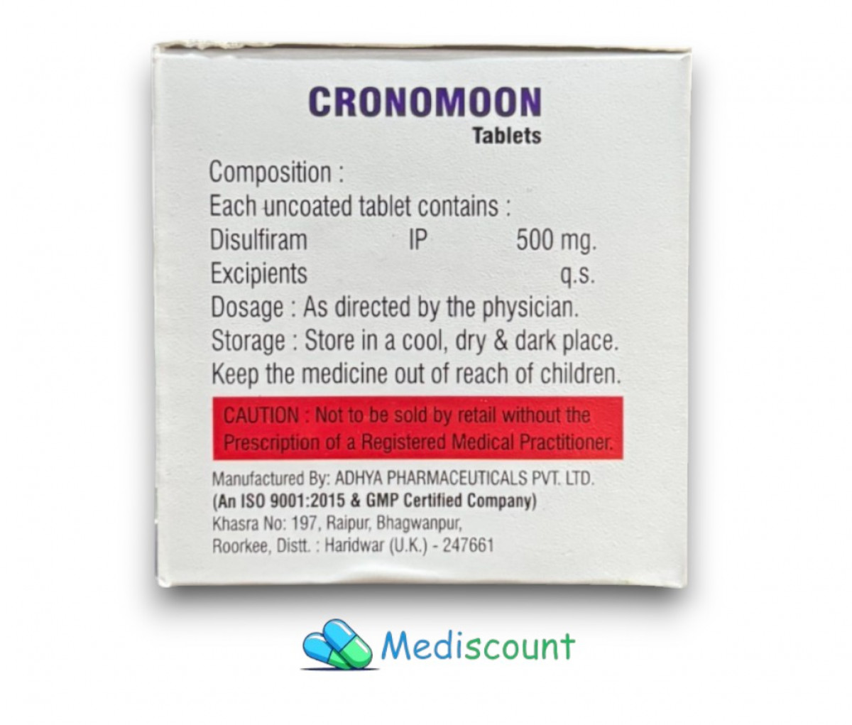 Order  Cronomoon tablet- Fast & secure delivery
