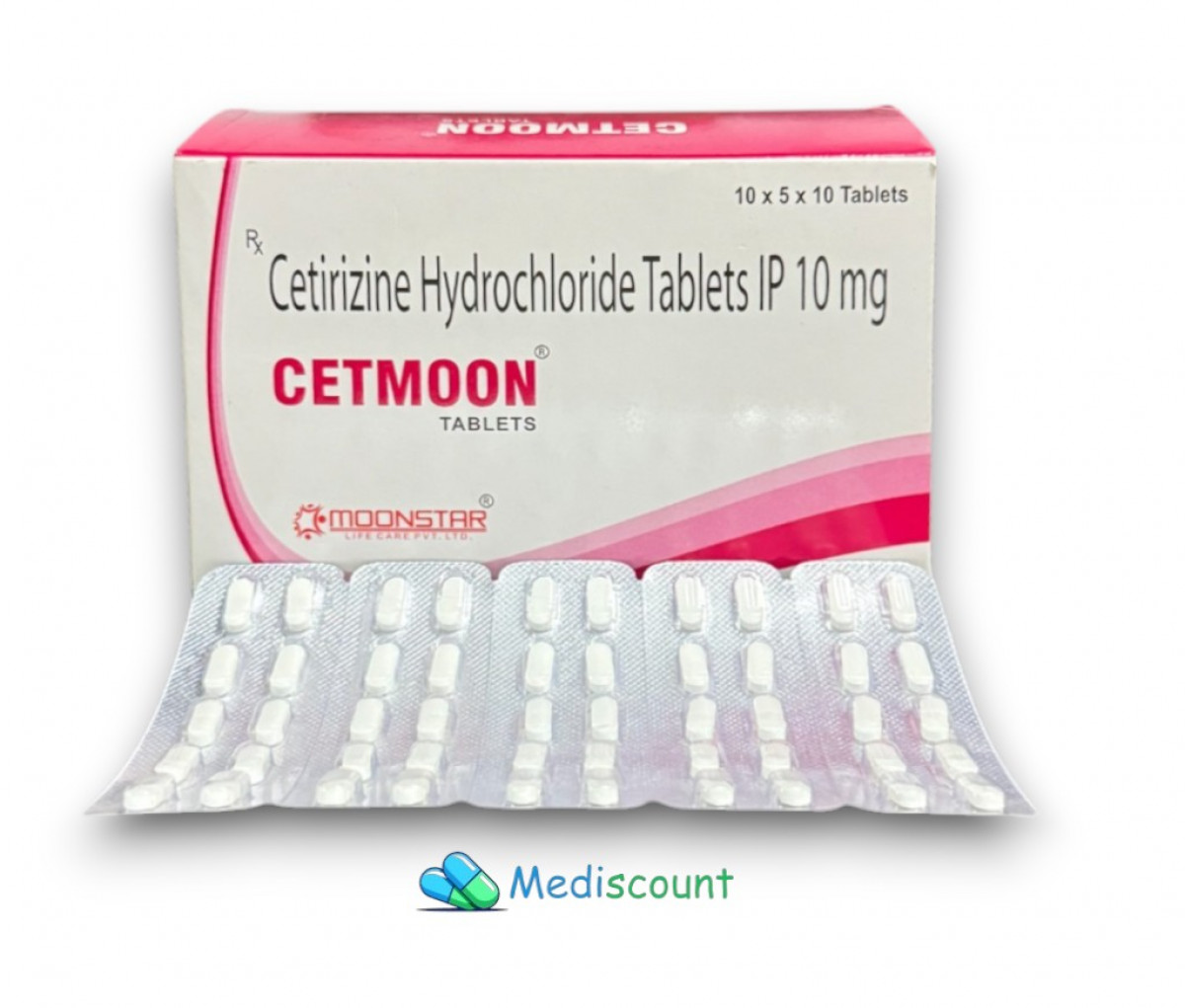 Buy Cetmoon tablet  online- fast-acting allergy relief