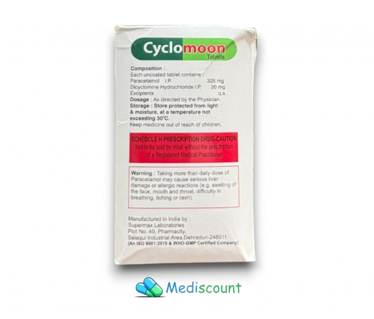 Order  Cyclomoon tablet-Fast & secure delivery