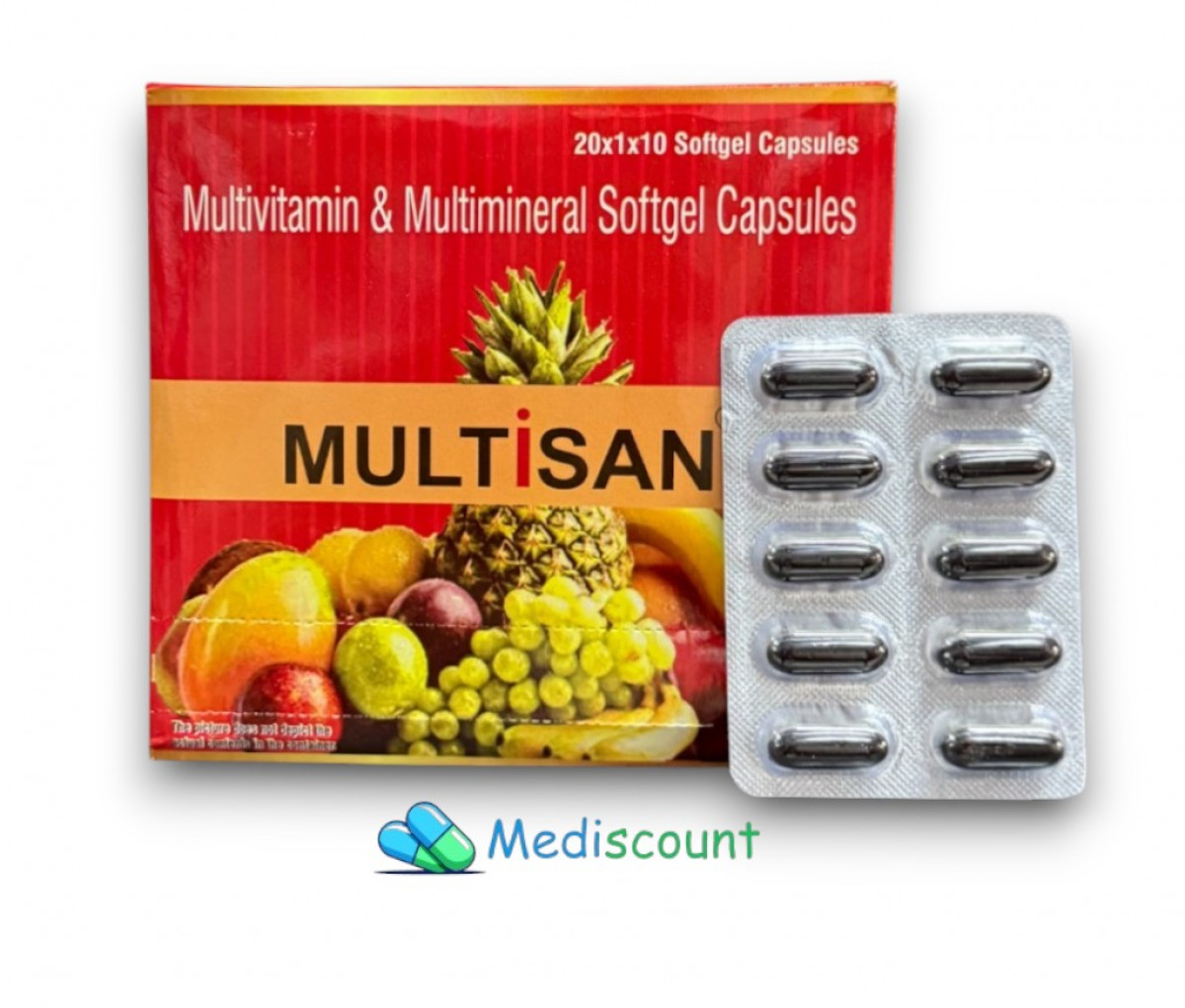 Buy Multisan Capsules online - Boost your energy, immunity, and overall wellness
