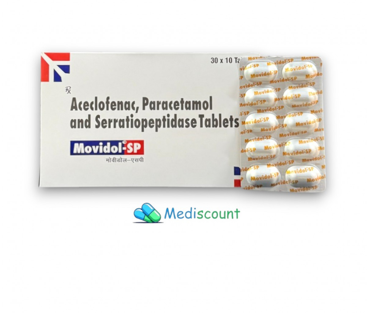 Buy Movidol-SP tablet  online- fast relief from pain and inflammation