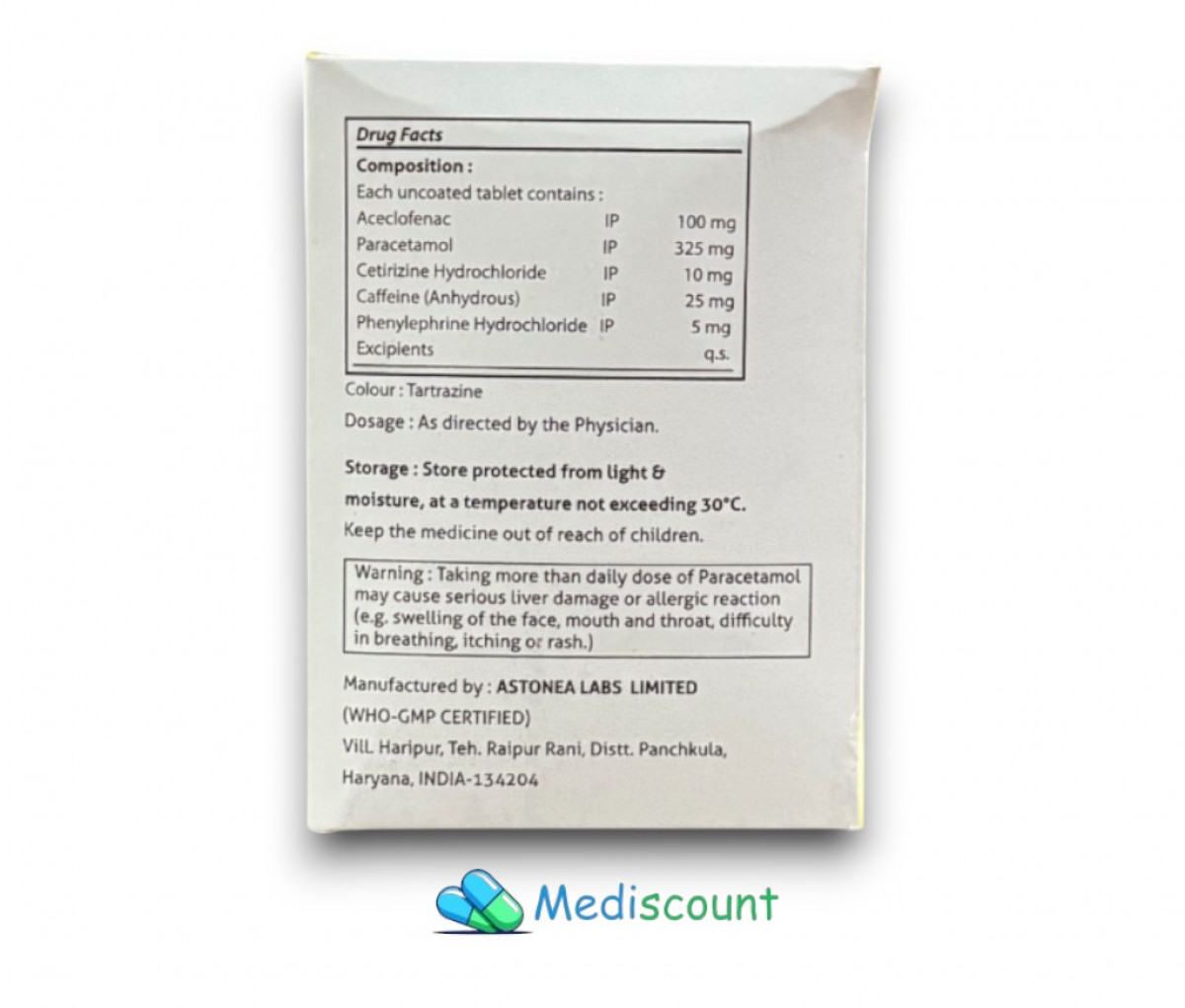 Order Nemomoon-cold & flu tablet- Fast & secure delivery