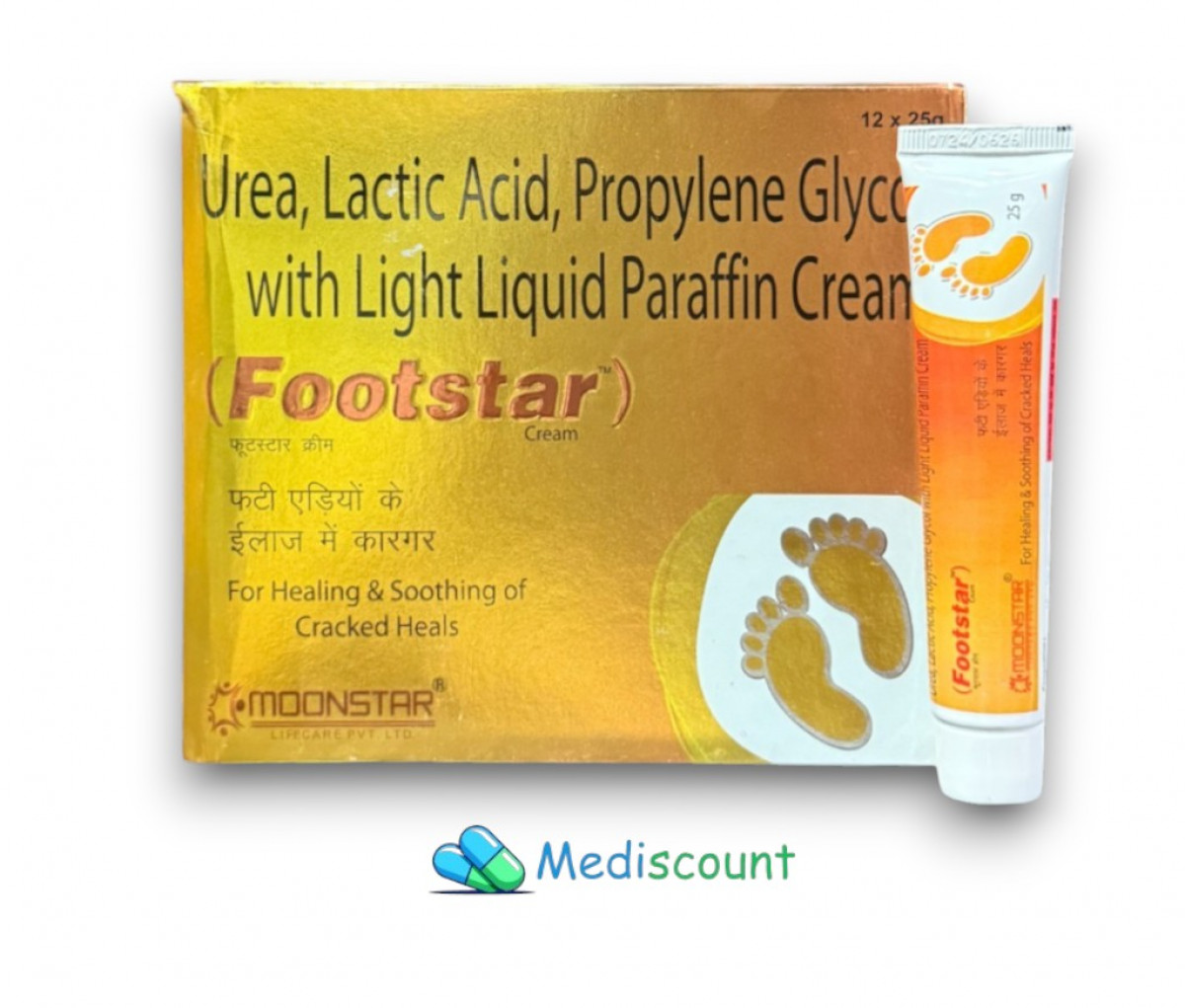 Buy Footstar cream  online-  Intensive moisturizing and exfoliating formula for dry, rough skin