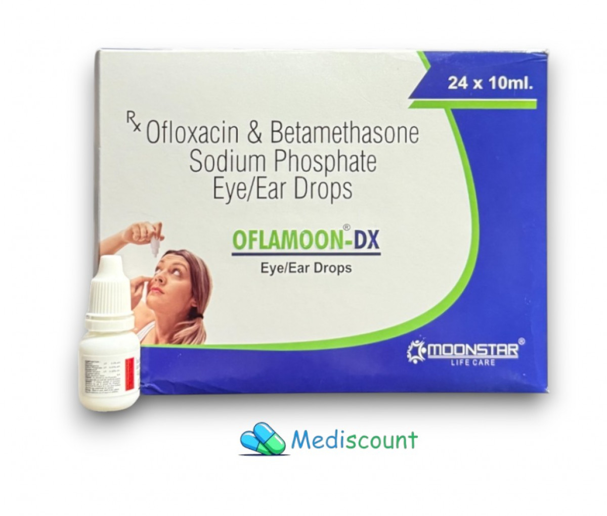 Buy Oflamoon-DX eye drop online-  Effective treatment for infections and inflammation