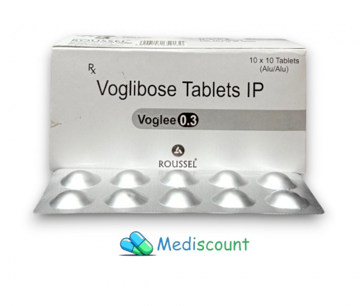 Buy Voglee-0.3 Tablet online - your trusted online pharmacy for effective diabetes management