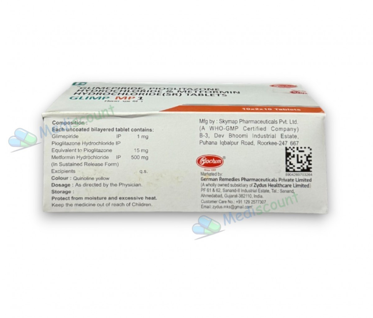Order GLIMP - MP1 TABLETS - Fast & secure delivery