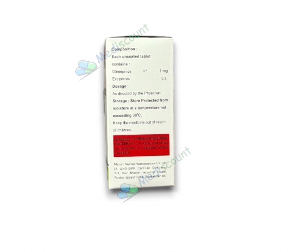 Buy GLIMP-1 TABLETS (STRIPS)  online -  effective diabetes control