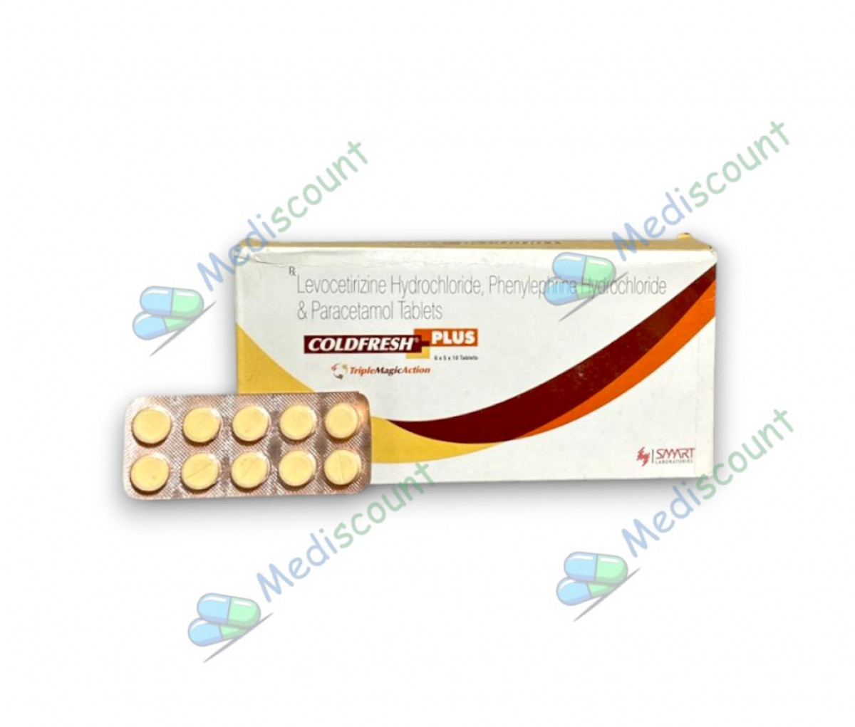 Coldfresh Plus cold and flu tablet