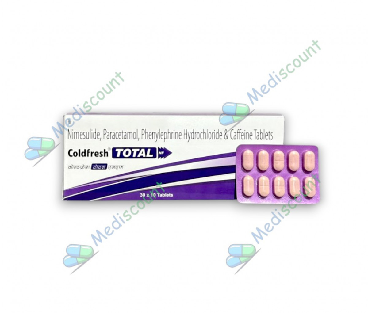 COLDFRESH TOTAL NF Tablet for cold, cough, and nasal congestion relief