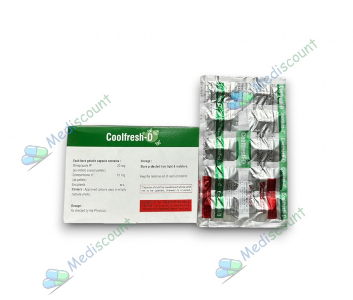 COOLFRESH D Cap vitamin D 60,000 IU capsule buy online at Mediscount