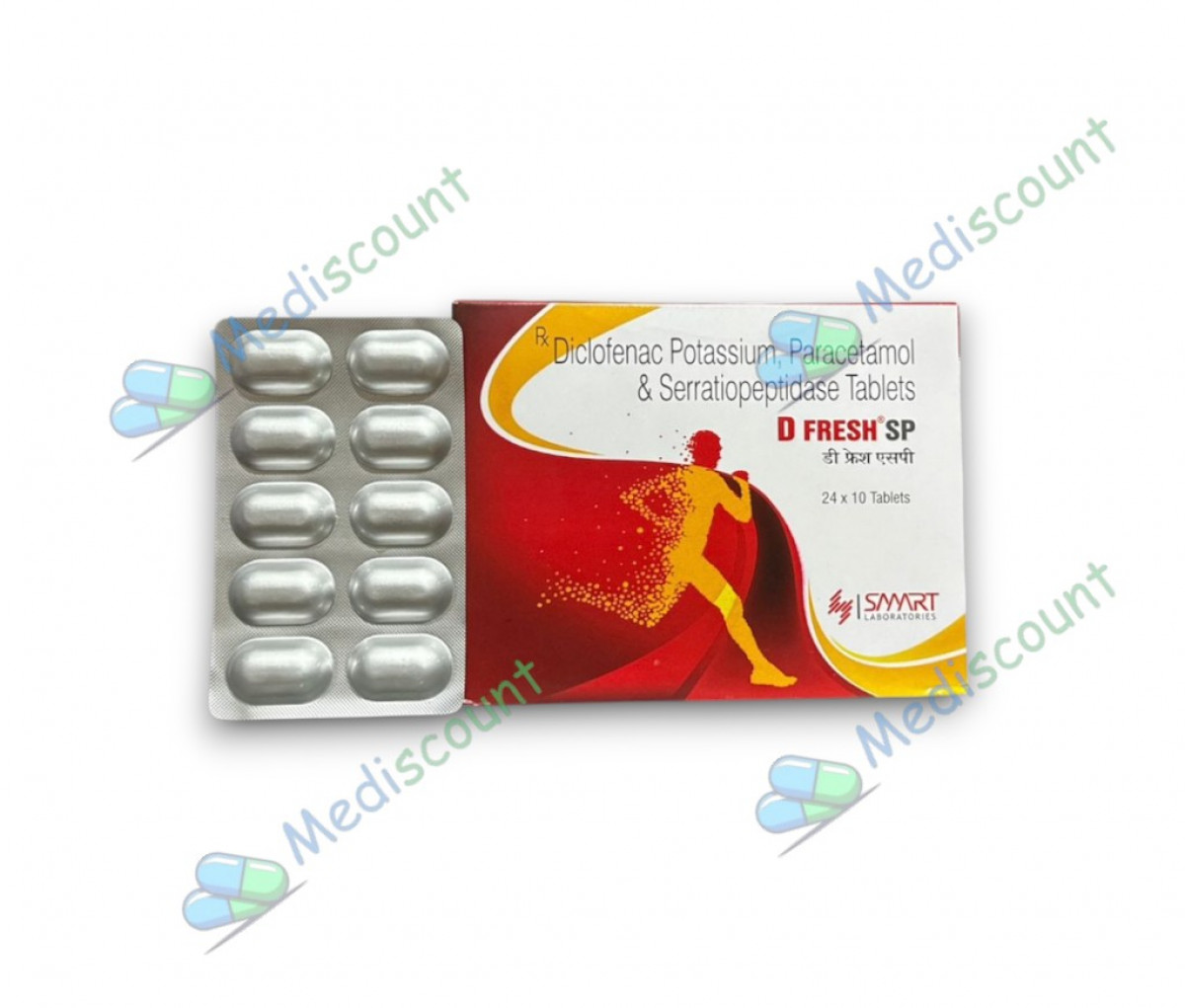 D Fresh SP Tablet anti-inflammatory pain relief – Mediscount