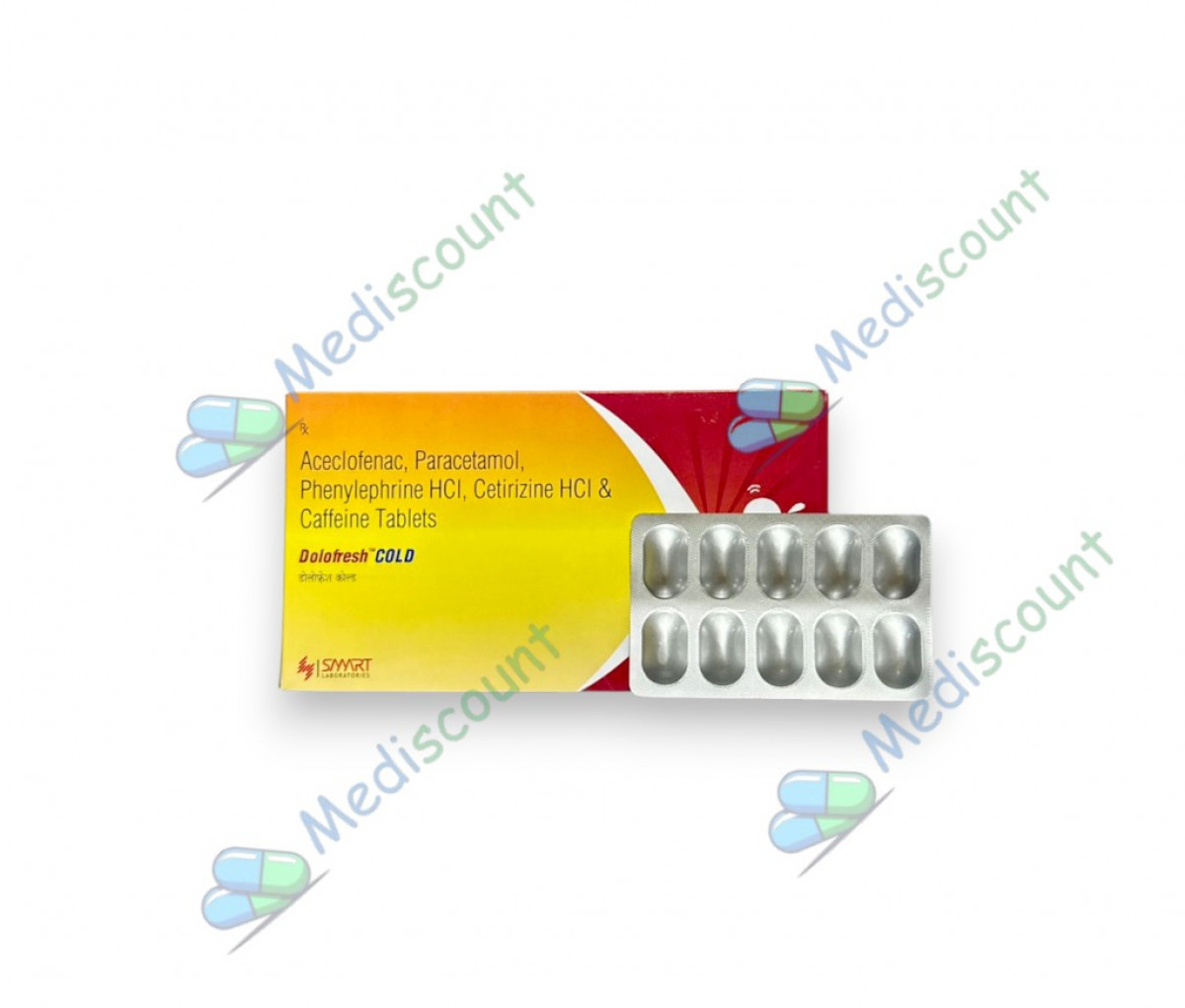 Dolofresh Cold Tablet for cold, cough, and fever – Mediscount