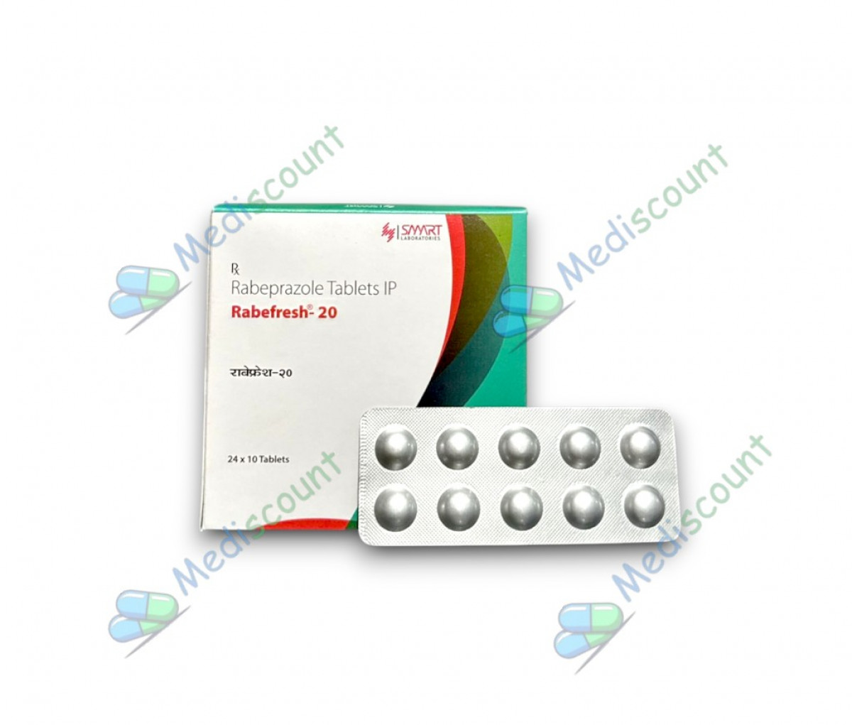 Rabefresh 20 Tablet for acid reflux and GERD – Mediscount