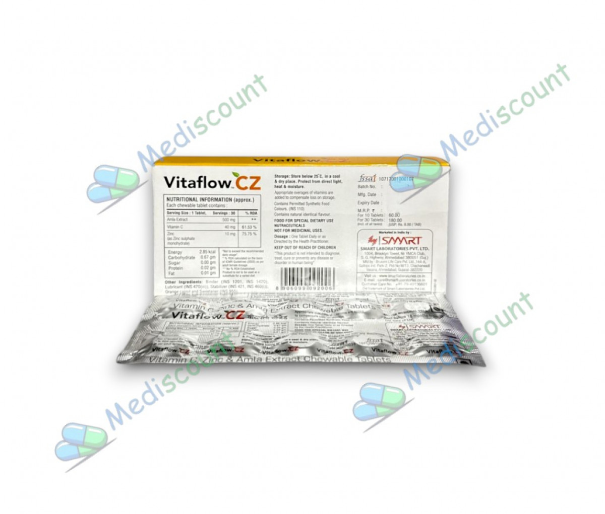 Vitaflow CZ Tablet for immunity support – Mediscount